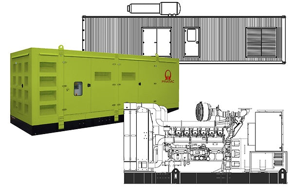 Pramac GSW1780P – agregat prądotwórczy diesel
