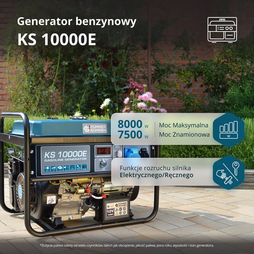Könner & Söhnen KS 10000E – parametry