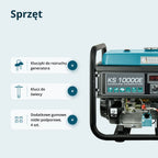 Könner & Söhnen KS 10000E – funkcje