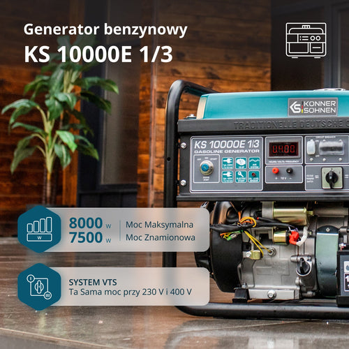 Könner & Söhnen KS 10000E 1/3 – parametry