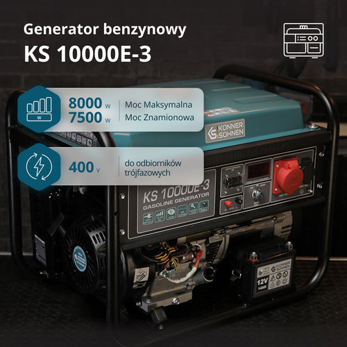 Könner & Söhnen KS 10000E-3 – parametry
