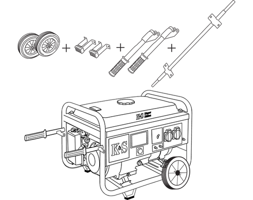 Zestaw transportowy Könner & Söhnen KS 7 KIT