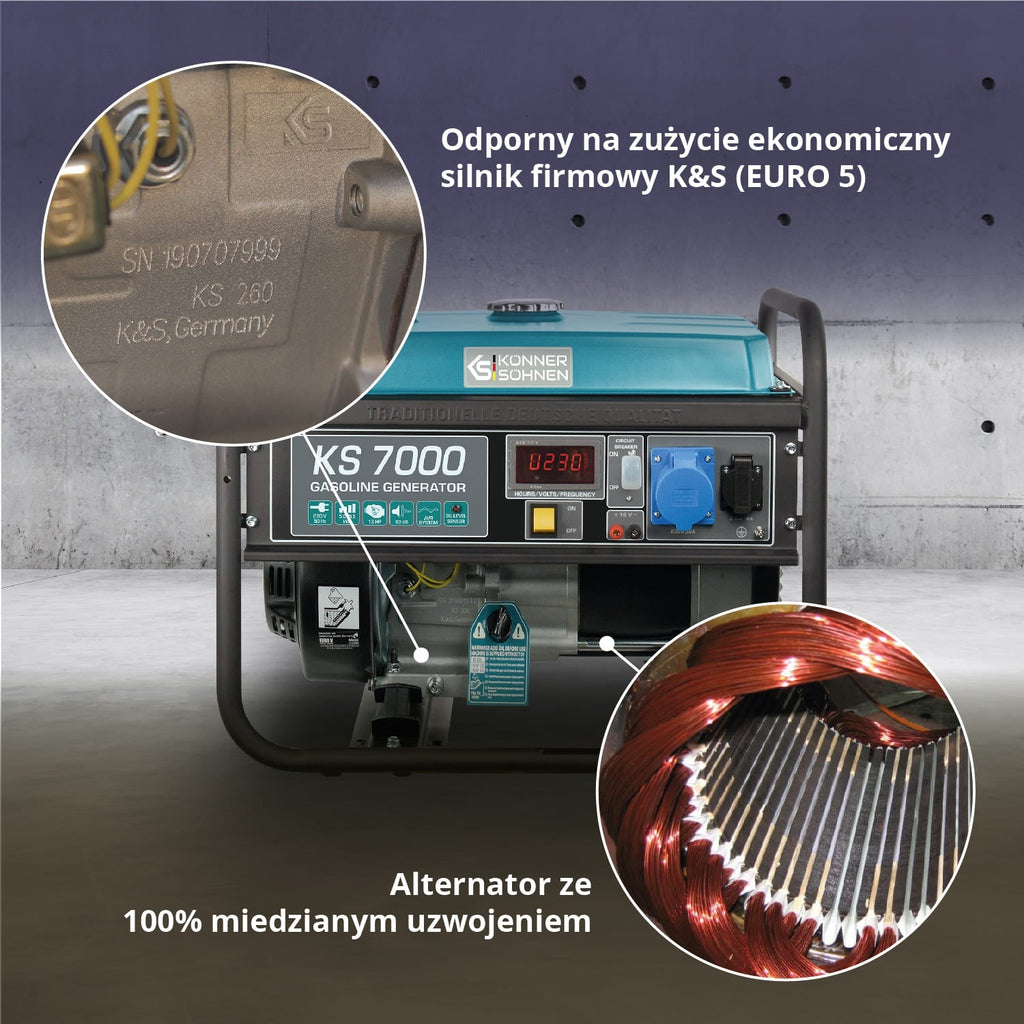 Könner & Söhnen KS 7000 - funkcje i parametry
