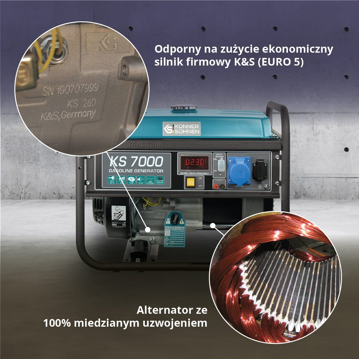 Könner & Söhnen KS 7000 - funkcje i parametry