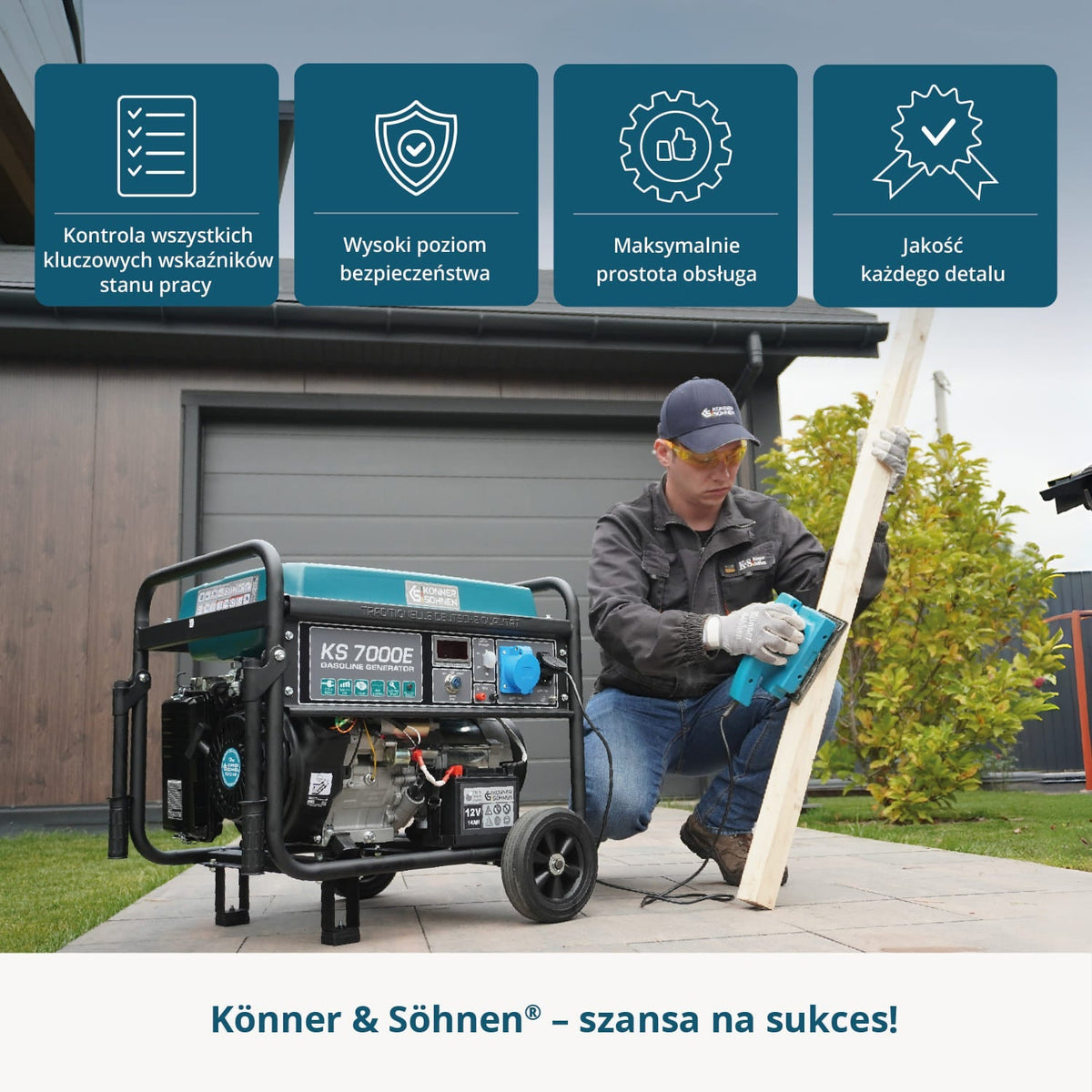 Könner & Söhnen KS 7000E - funkcje i parametry