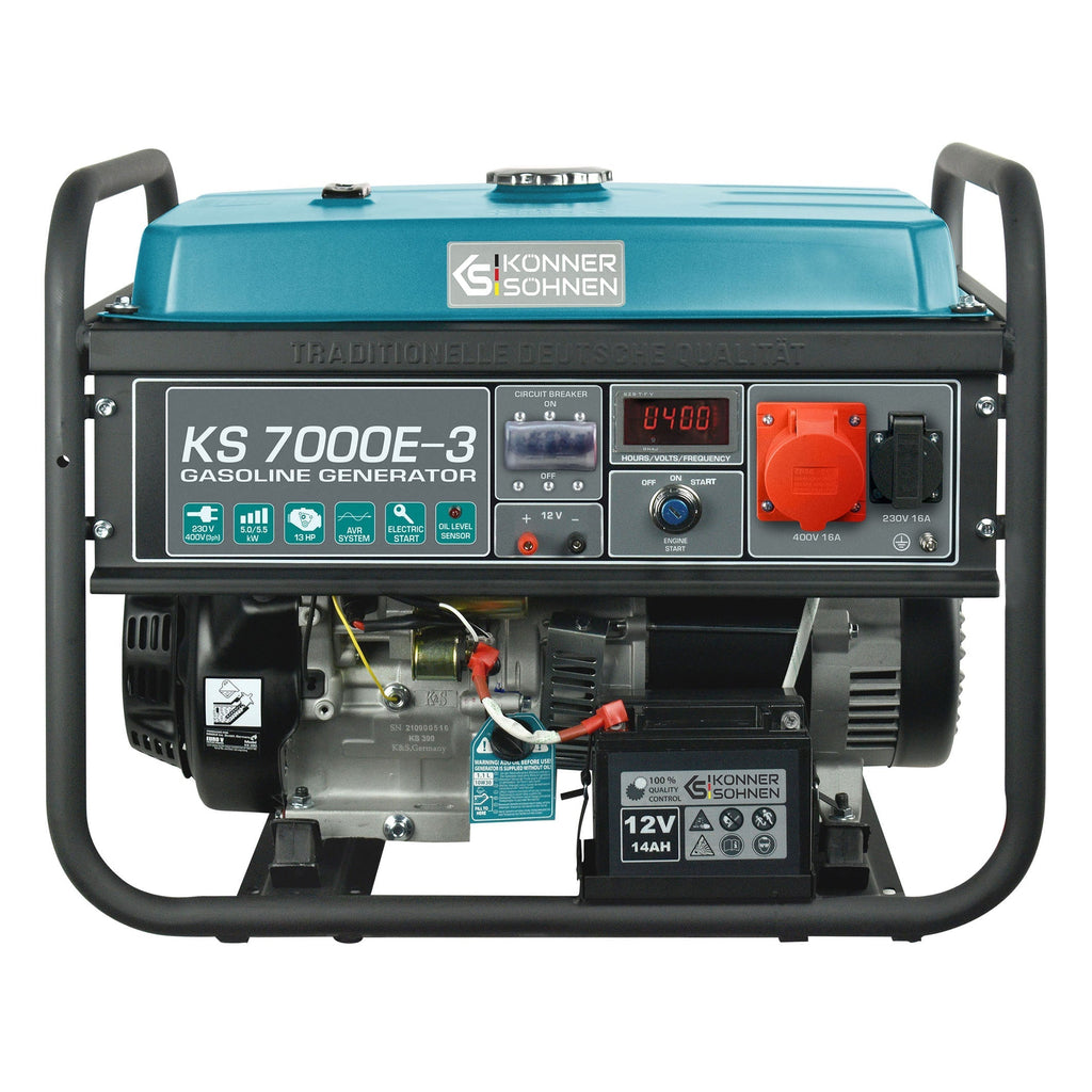 Könner & Söhnen KS 7000E-3 - agregat prądotwórczy 400 V