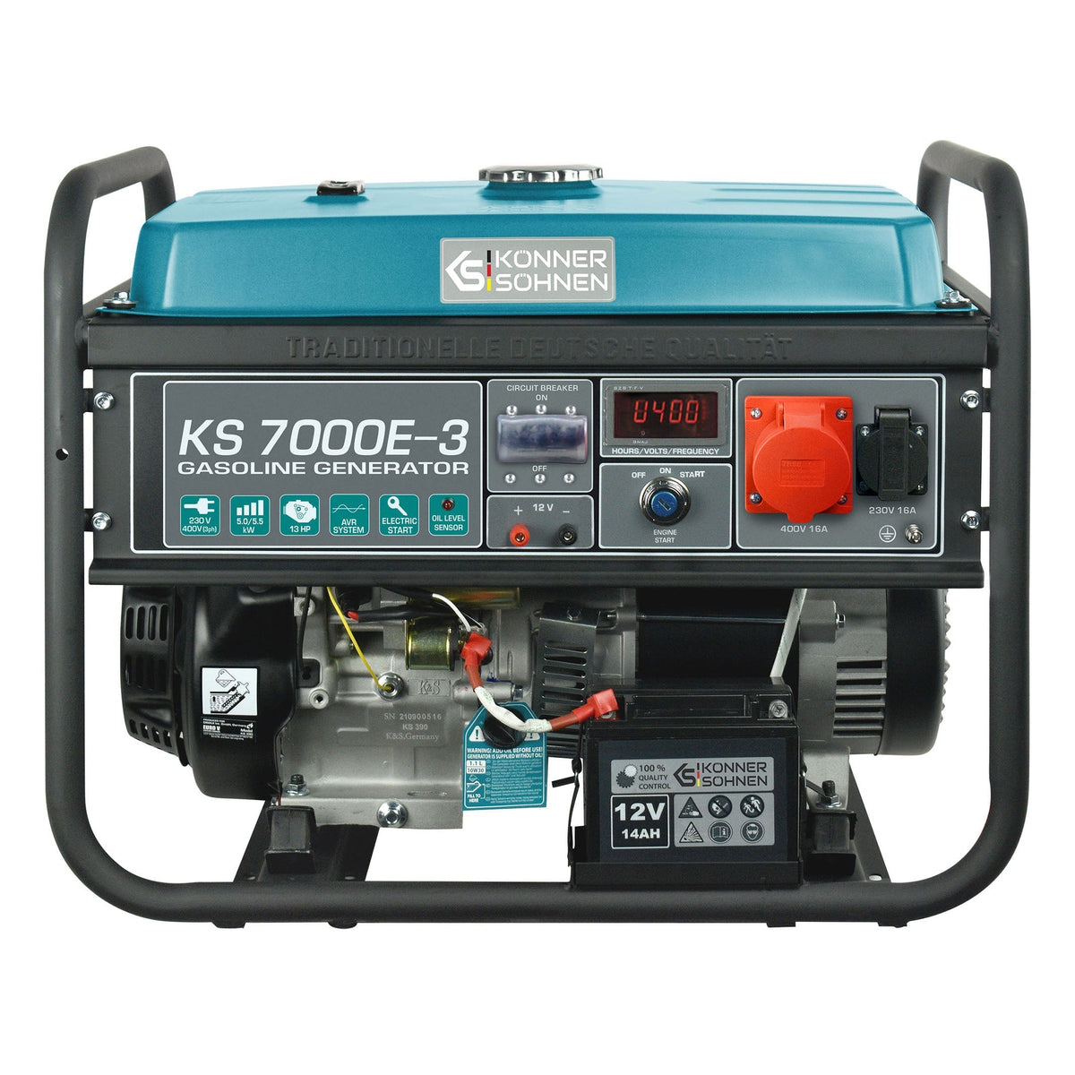 Könner & Söhnen KS 7000E-3 - agregat prądotwórczy 400 V
