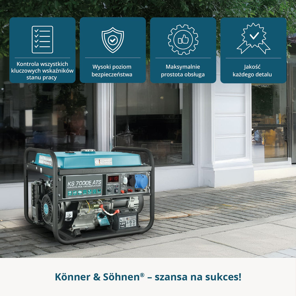 Könner & Söhnen KS 7000E ATS - funkcje i parametry