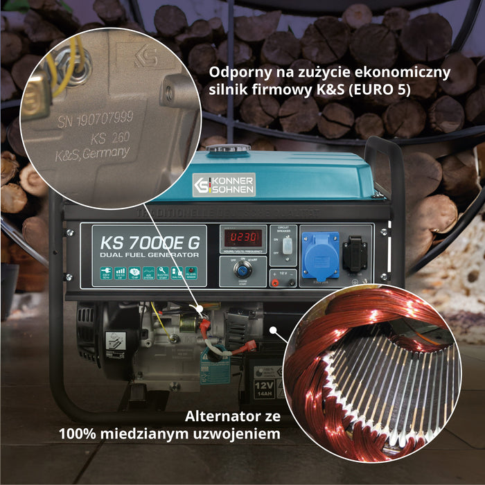 Könner & Söhnen KS 7000E G – zdjęcie 5