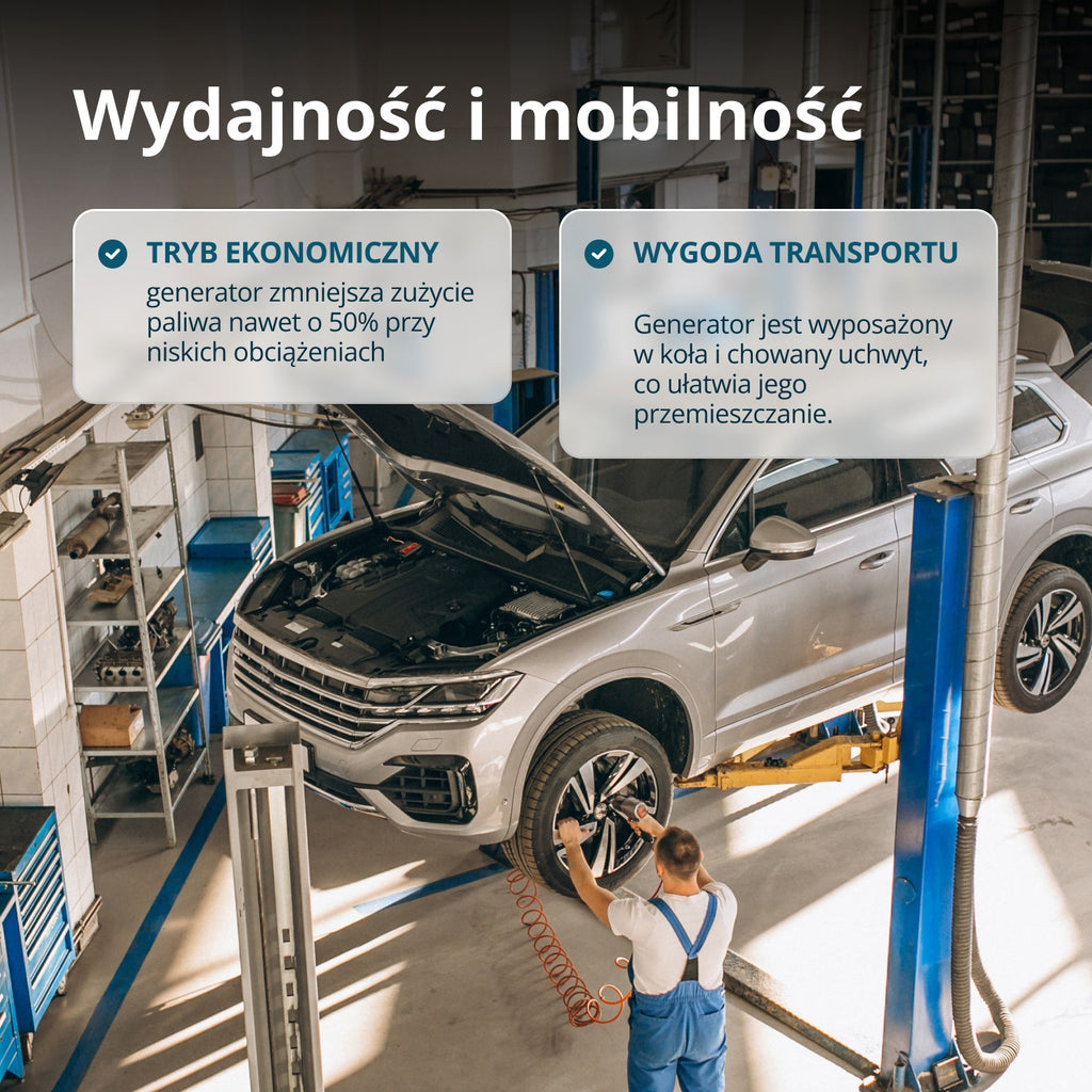 KS 8100iEG 1/3 – funkcje generatora