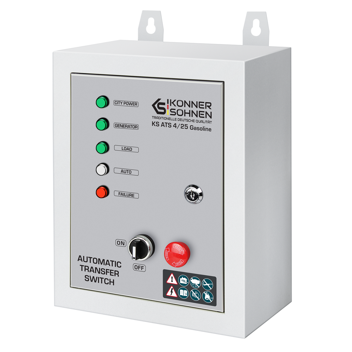 Könner & Söhnen KS ATS 4/25 Gasoline system załączania rezerwy