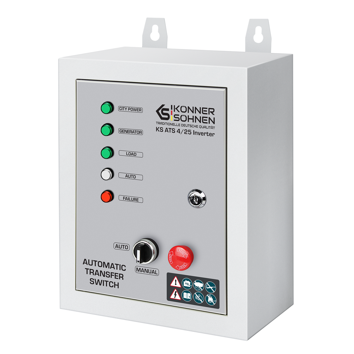 Könner & Söhnen KS ATS 4/25 Inverter system załączania rezerwy