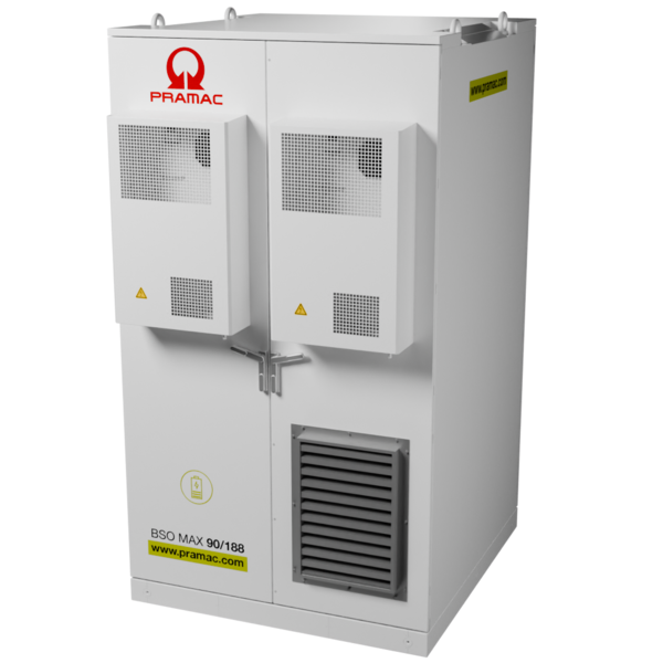 Pramac BSO MAX 90/188 – przemysłowy magazyn energii 90 kVA / 188 kWh