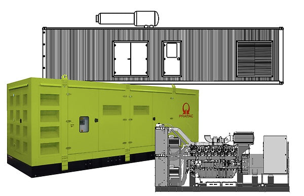 Pramac GSW1940B agregat prądotwórczy diesel 1944 kVA